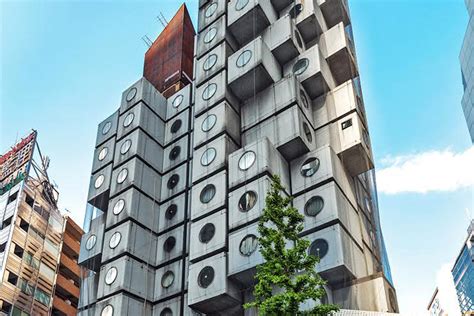 Now you can rent a room in Japan’s Nakagin Capsule Tower via Airbnb Kisho Kurokawa's modular ...