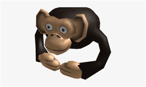 Chimpanzee Clipart Transparent - Monkey Roblox - Free Transparent PNG Download - PNGkey