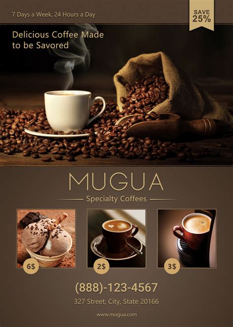 Coffee Promotion Flyer by Bakkar | Codester