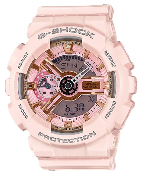 G-Shock S-Series Watch - Pastel Pink / Pink For Sale at Surfboards.com (2612021)