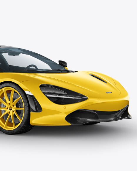 McLaren 720S Mockup - Half Side View - Free Download Images High Quality PNG, JPG