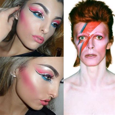 David Bowie 80s Makeup