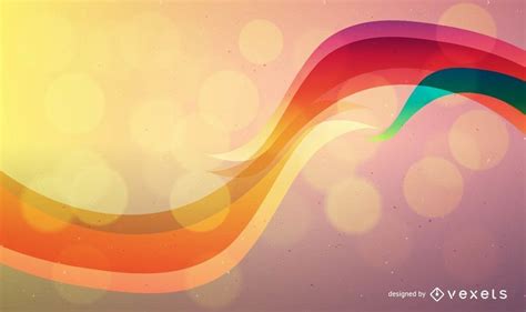 Colorful Abstract Vector Background - Vector Download