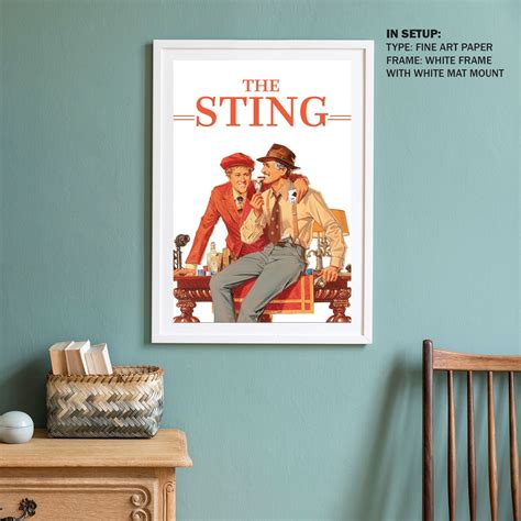 The Sting (1973) Movie Poster: Buy Hollywood & Famous Movie Posters ...