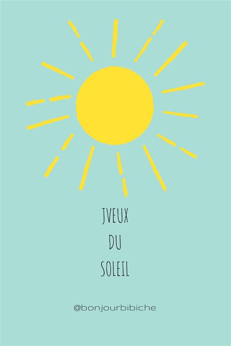 Je veux du soleil Visualisation, Positive Attitude, Monique, Happy ...