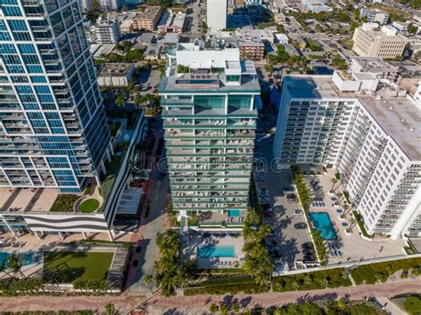 Amazing Capture of Residential Apartment Condo in South Florida Stock ...