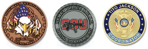 Custom Law Enforcement Challenge Coins | CCL