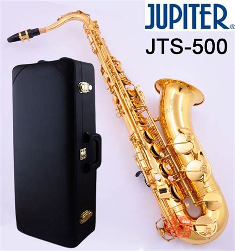 TaiWan JUPITER JTS 500Q Tenor Saxophone BB Gold Lacquer Tenor Sax ...