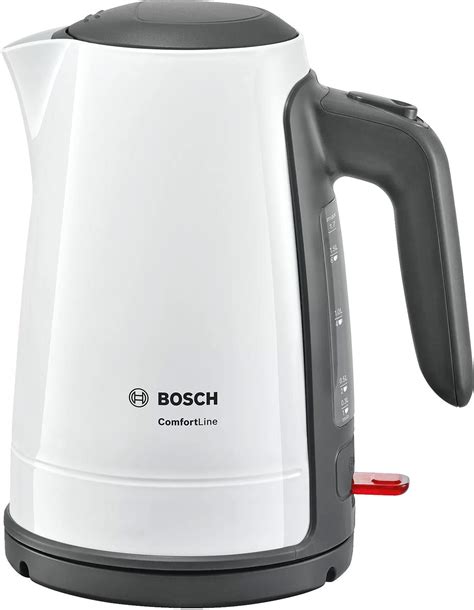 Bosch ComfortLine 1.7L Electric Jug Kettle Plastic Body 3100W White ...