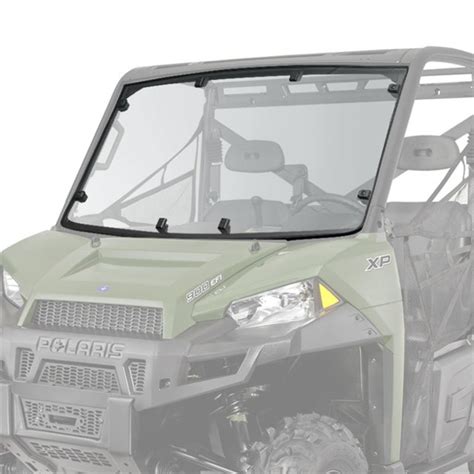 Lock & Ride® Pro Fit Hard Coat Poly Windshield by Polaris ...