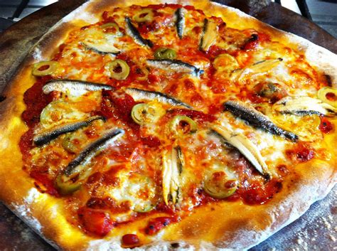Anchovy Pizza | Happy foods, Food, Homemade pizza