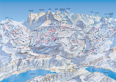 interlaken ski map - Ski Europe - winter ski vacation deals in Andorra, Austria, France, Germany ...