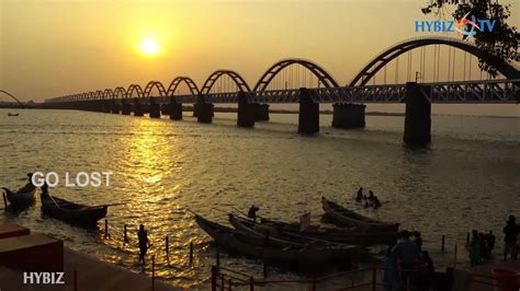 Rajahmundry Bridge | Godavari Arch Bridge | Andhra Pradesh Tourism - YouTube