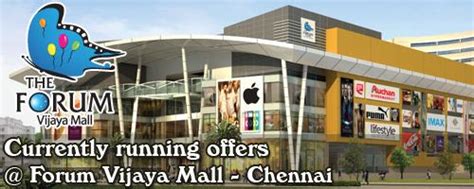 The Forum Vijaya Mall Chennai Outlets Stores Sales Offers Vadapalani 2024