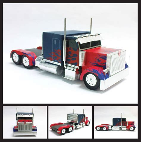 Optimus Prime Truck by tkyzgallery on DeviantArt