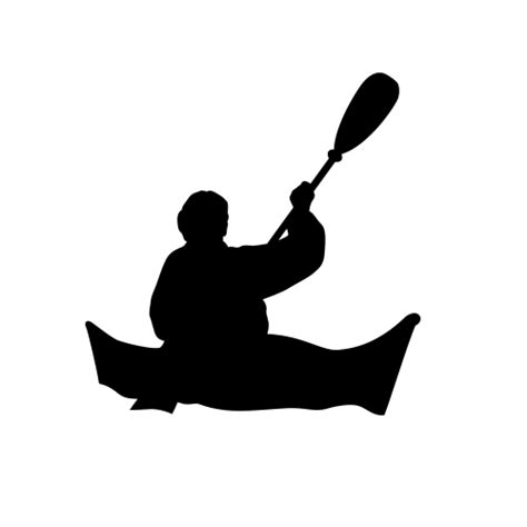 Canoe Silhouette - ClipArt Best