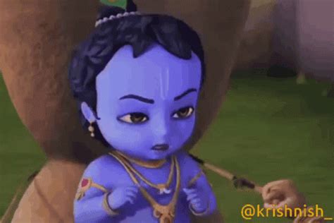 Little Krishna GIF - Little Krishna - Discover & Share GIFs Krishna Gif, Little Krishna ...