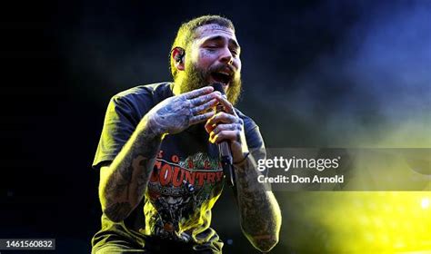 Post Malone performs at Accor Stadium on February 02, 2023 in Sydney,... News Photo - Getty Images