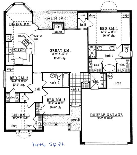 45+ One Story House Plans Under 1500 Sq Ft, Top Style!