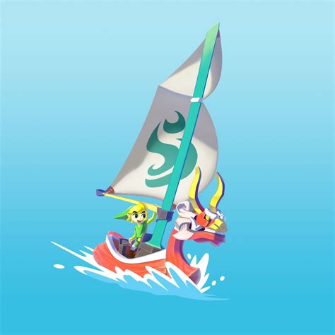 New The Wind Waker HD character art - Zelda Dungeon