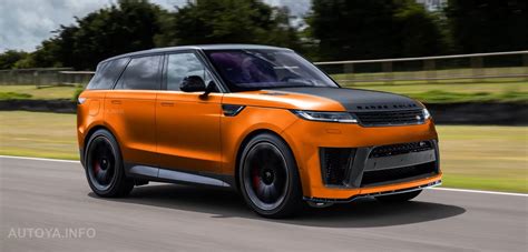 2024 Range Rover Sport SVR Imagined With a Cool BMW Heart and Ritzy Color Options - autoevolution