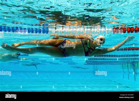 Olympic Swimming training Stock Photo - Alamy