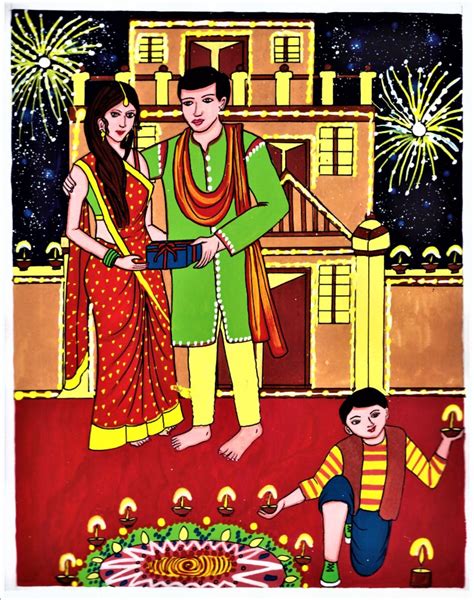 Diwali Festival Drawing ~ Richmond Biz