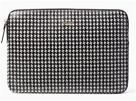 Kate Spade Houndstooth Universal Laptop Sleeve