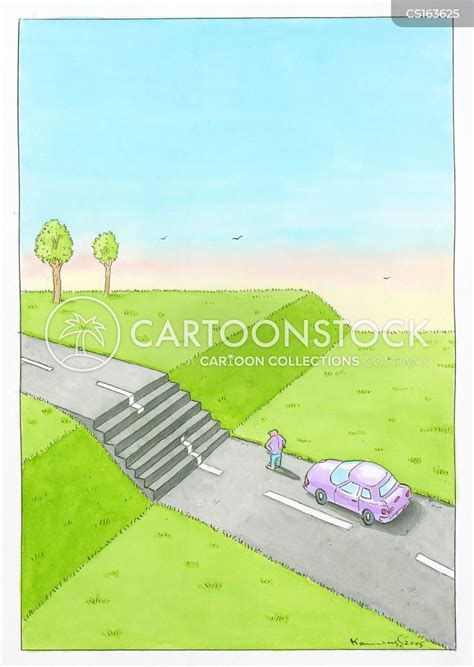 Road Block Cartoons and Comics - funny pictures from CartoonStock