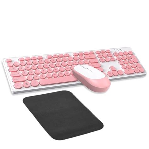 Wireless Keyboard, Mouse and Mouse Pad Combo - Pink | Shop Today. Get it Tomorrow! | takealot.com