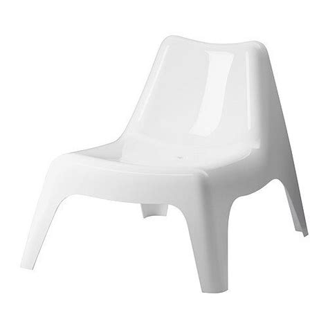 White plastic IKEA garden chair | Ikea outdoor, Ikea ps, Ikea outdoor ...