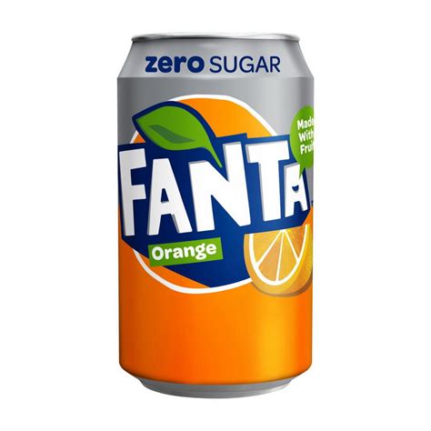 Fanta Zero Sugar Orange (1 x 330 ml) - купить Заменители питания The Coca-Cola Company в Киеве и ...