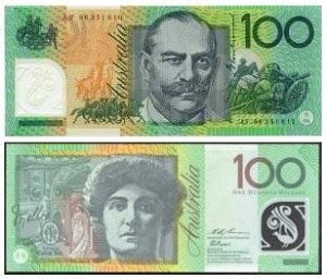 Gambar uang dolar Australia dan penjelasan foto tokohnya