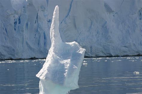 Antarctic Icebergs In The Waters Of The Ocean Stock Photo - Image of blue, high: 136753310