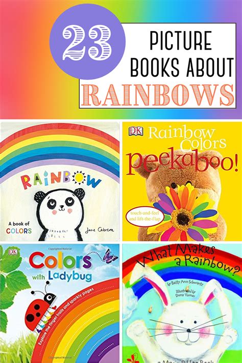 Rainbow Books for Toddlers and Preschoolers