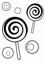 Swirl lollipop coloring Page  Teacherklim sketch template