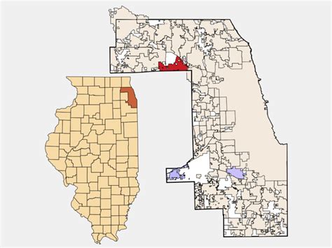 Elk Grove Village, IL - Geographic Facts & Maps - MapSof.net