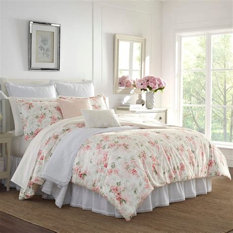 Best Laura Ashley Pink Floral Bedding Set - Your Home Life