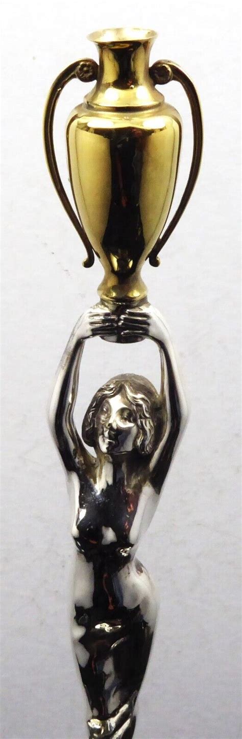 SILVER ART NOUVEAU FIGURE 1902 | eBay