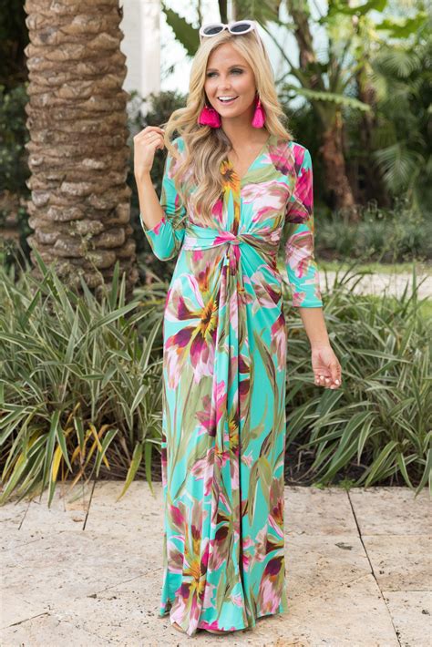 This gorgeous maxi dress is made for nights in the Caribbean! | Party ...