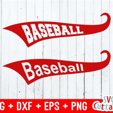 Baseball Swoosh Svg - Etsy