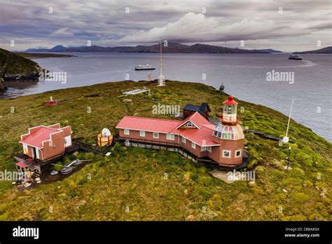 Chile, Patagonia - Cape Horn. The Lighthouse Stock Photo - Alamy