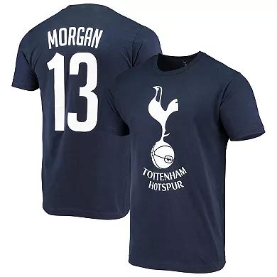 Men's Alex Morgan Navy Tottenham Hotspur Name & Number T-Shirt