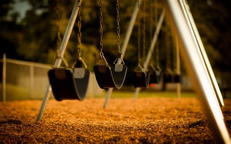 Serene Swings: A Captivating HD Wallpaper