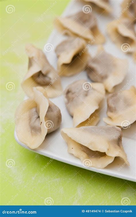 Polish Christmas Dumplings (uszka) Stock Photo - Image of preparation, poland: 48149474