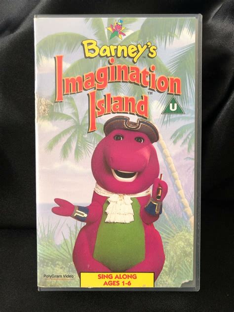 BARNEY ~ BARNEY'S IMAGINATION ISLAND ~ VHS VIDEO | eBay