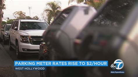 West Hollywood parking prices increase - ABC7 Los Angeles