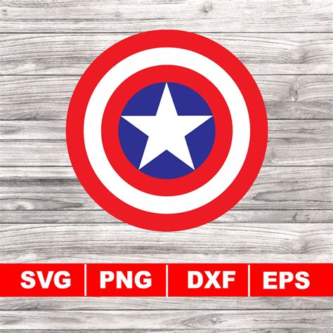 Captain America Logo Svg Superhero Svg Captain America Svg Avengers | Images and Photos finder