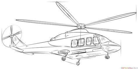 Cool Helicopter Drawing