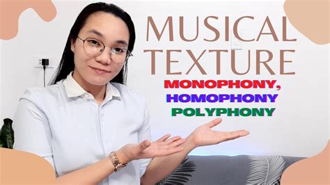 Texture in Music//Monophony, Homophony, Polyphony - YouTube